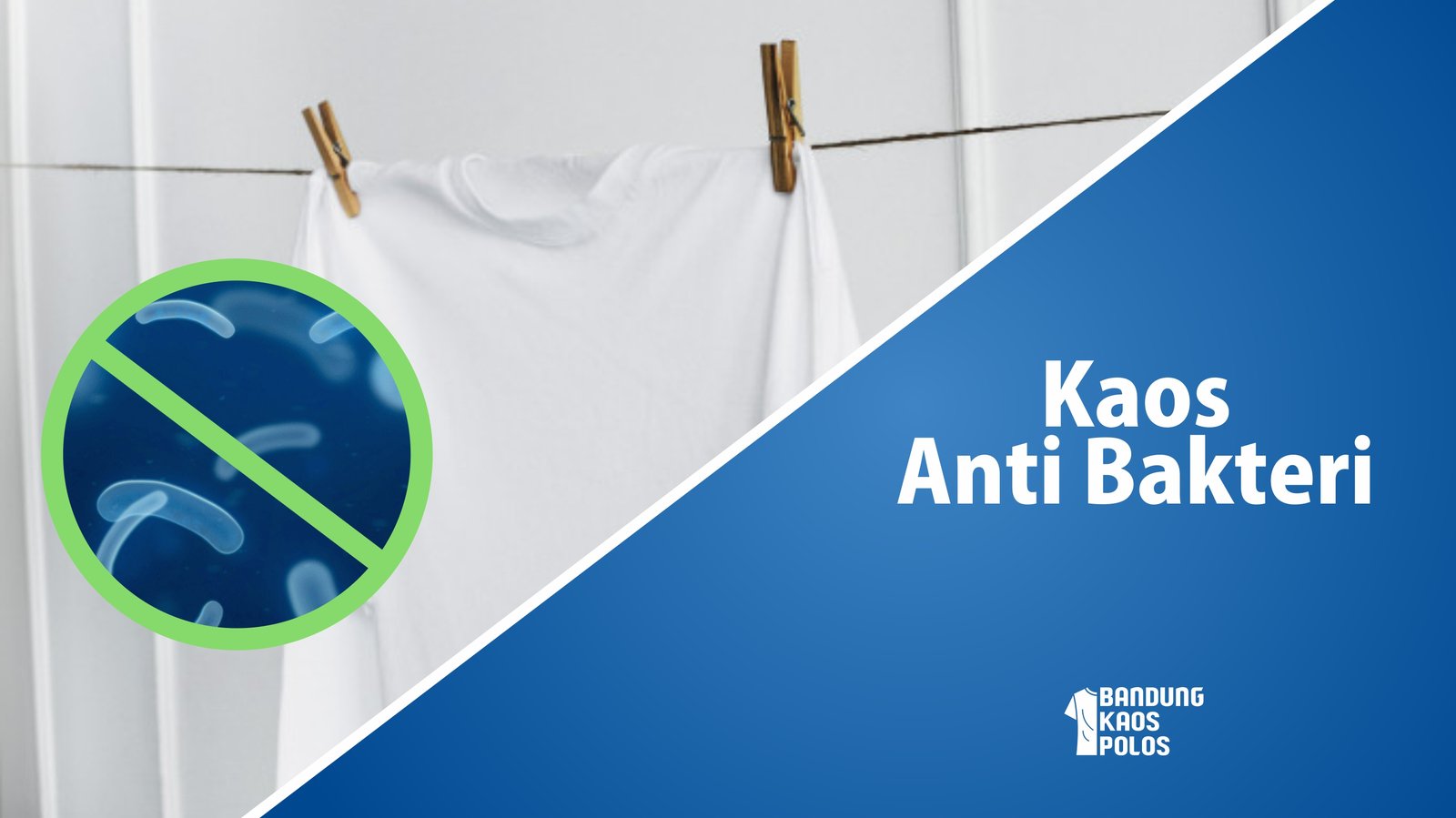 kaos anti bakteri