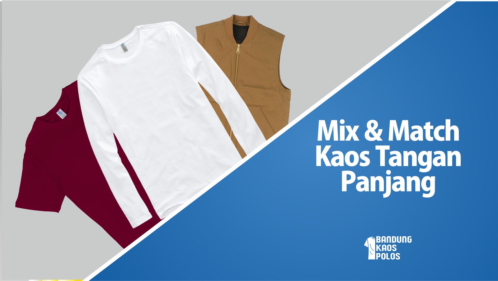 mix and match kaos lengan panjang