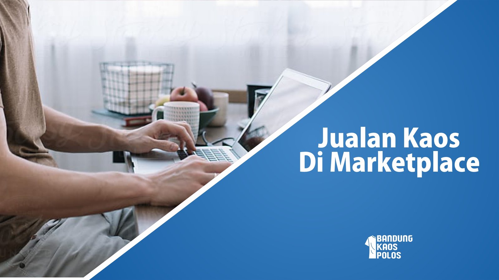 Jualan kaos di marketplace