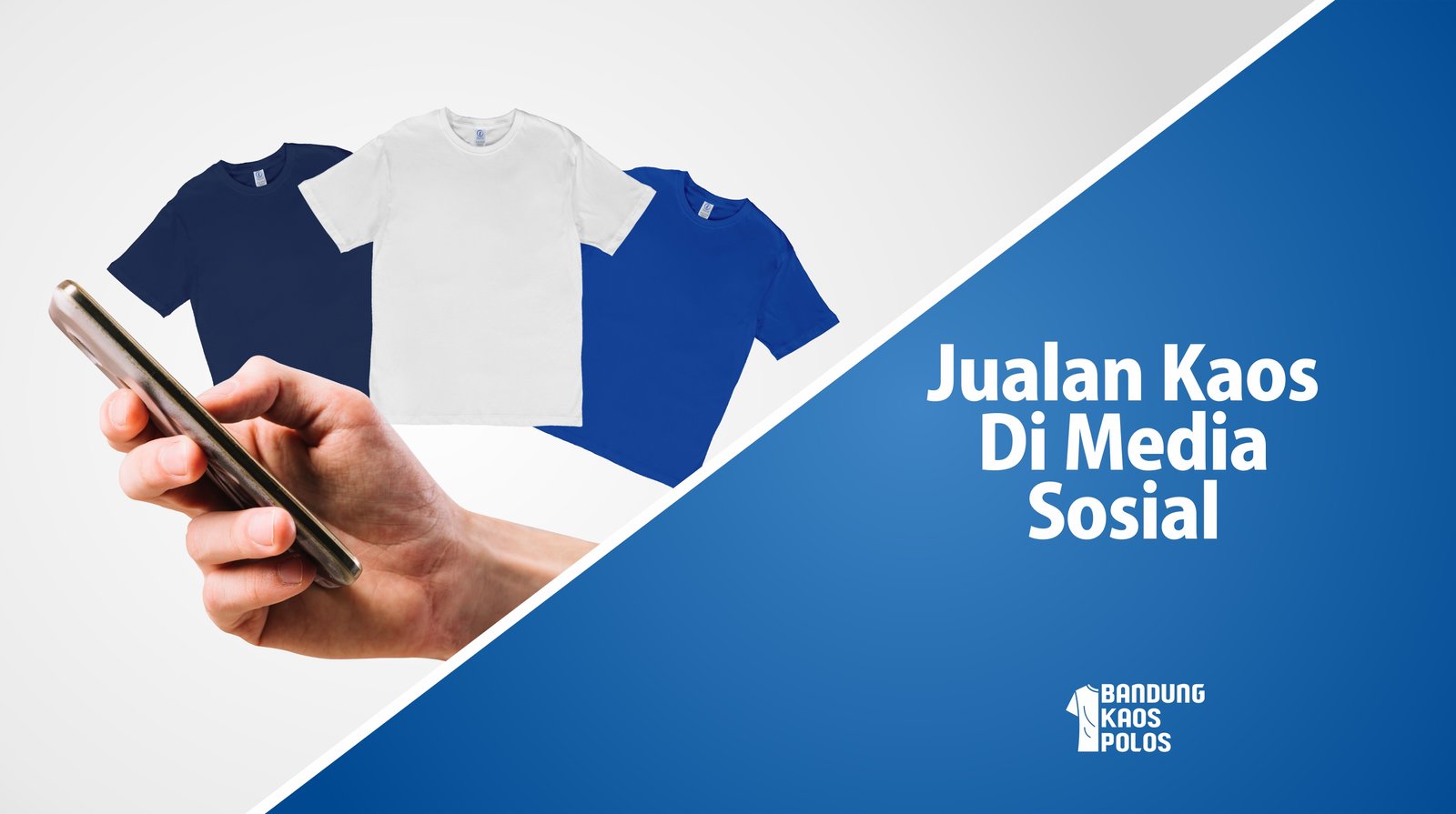 jualan kaos di media sosial