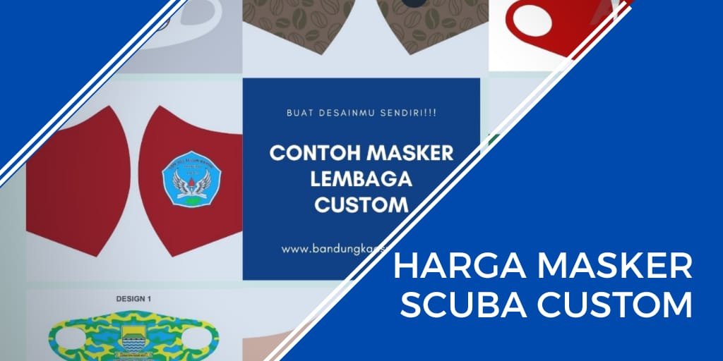 harga masker scuba custom