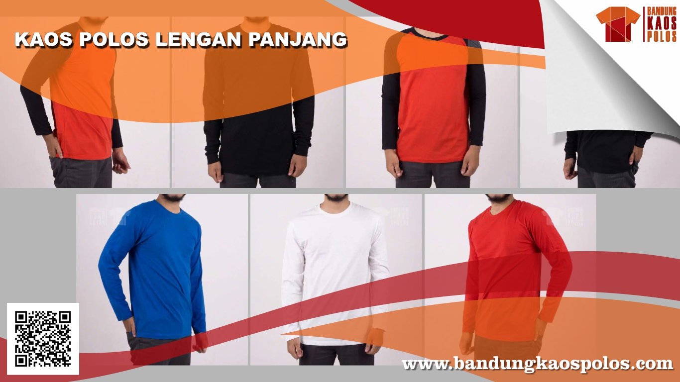 Kaos Polos Lengan Panjang Produksi BKP