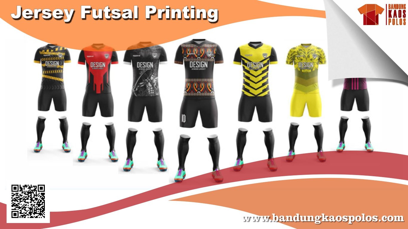 Kaos Jersey Printing untuk Olahraga Futsal